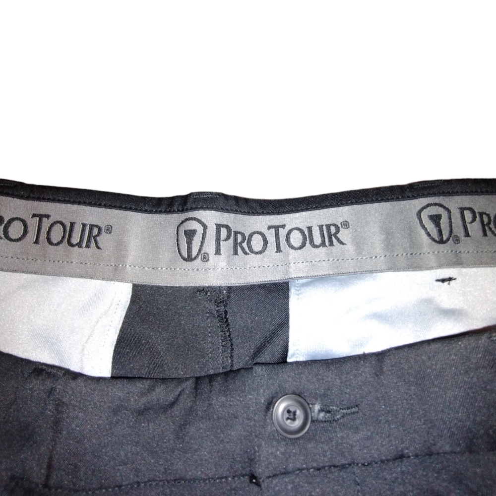 💚 Men's Black Pro Tour Golf shorts Size 36 - Picture 3 of 5